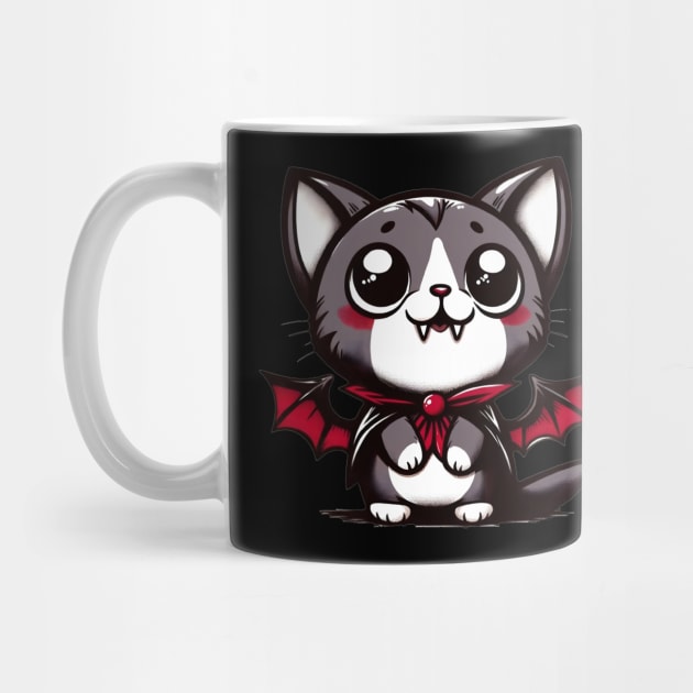 Vampire cat by NightvisionDesign